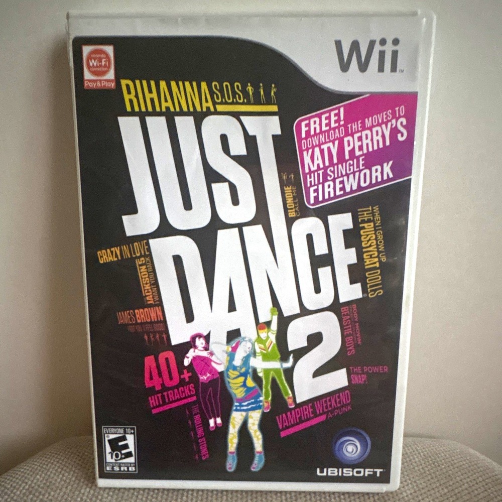 Ubisoft Just Dance 2 (Nintendo Wii) Manual Included E10+ NTSC-U/C 2010